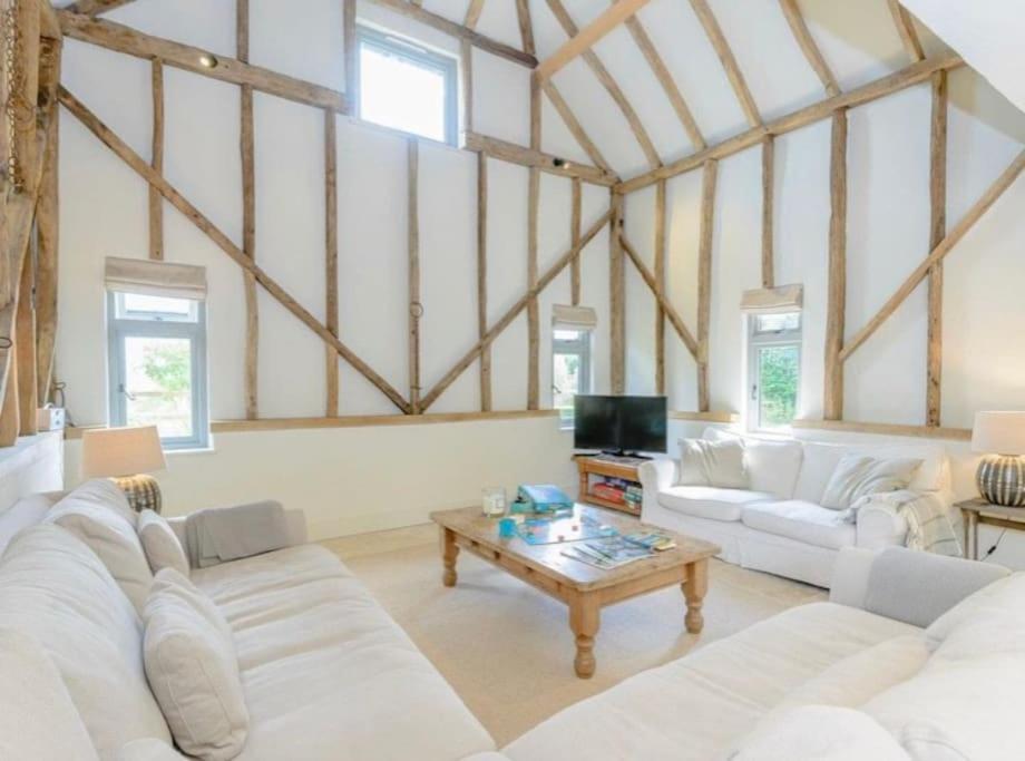 Villa Stride'S Barn Whiteparish Exterior foto